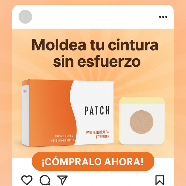 Reduce tu Apetito y Controla tu Peso con Pack 60 Parches (2 cajas) SLIMPATCH